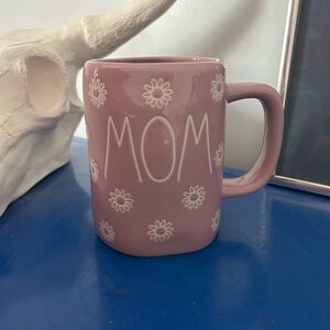 Rae Dunn Purple Floral Flowers Mom Mug